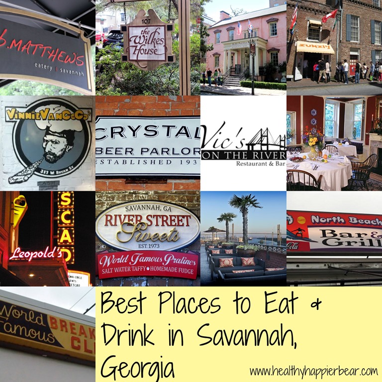 Best Places to Eat in Savannah - My Healthy, Happier Life