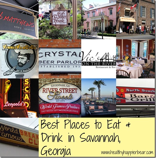 Best Places to eat in savannah