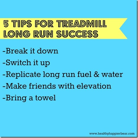 5 tips for treadmill long runs