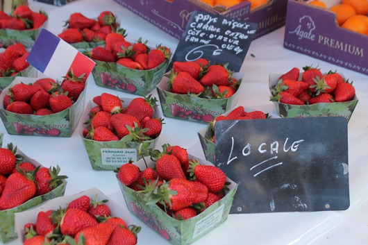 French strawberries 