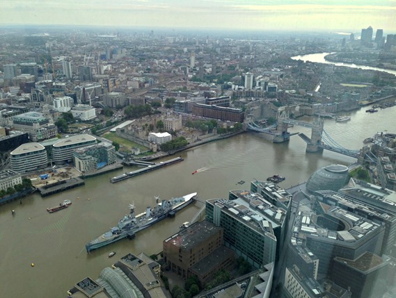 View from the Shard