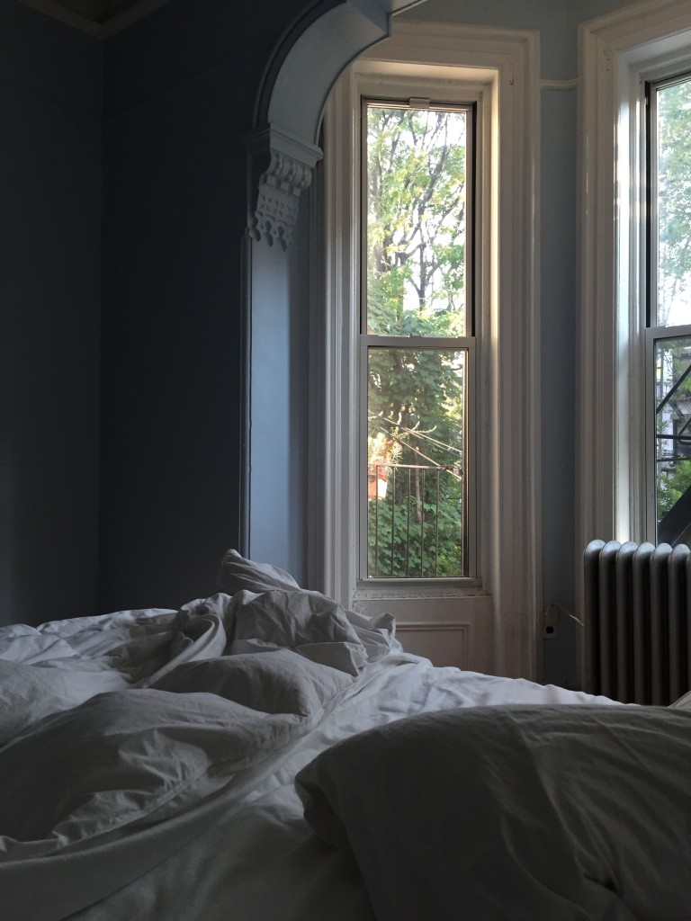 View from bed