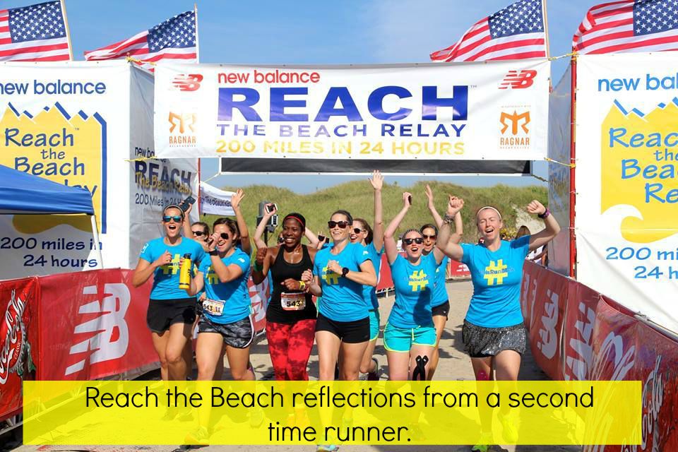 Reach the Beach finish line