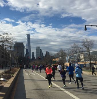 2016 NYC Half Marathon West Side Highway Views