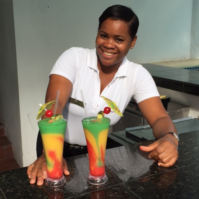 Half Moon Jamaica bartender