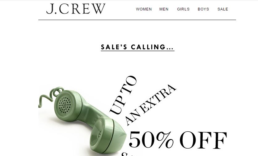 jcrew sale